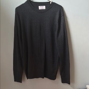 Old Navy Men's Charcoal Crewneck Sweater